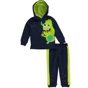 Boyz Wear Baby Boys' Candy Monster 2-Piece Fleece